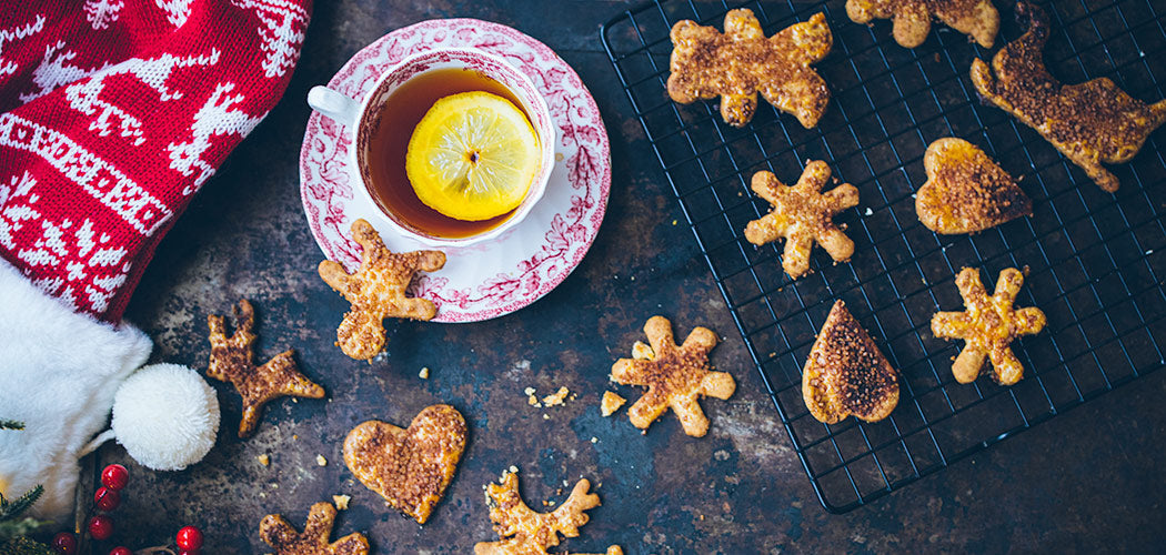 Świąteczne kruche ciasteczka maślane z cynamonem